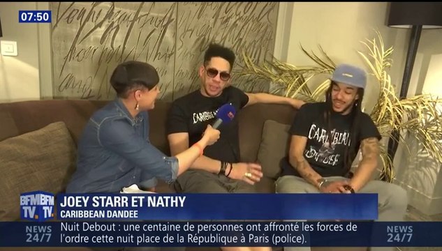 Joey Starr clash une journaliste de BFMTV en pleine interview....