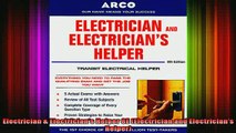 DOWNLOAD FREE Ebooks  Electrician  Electricians Helper 8E Electrician and Electricians Helper Full Ebook Online Free