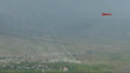 Hakkari - Derecik'ten PKK'ya Ait Hedeflere Top Atışı Yapıldı