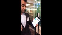 iBeacon demonstration - Indoor positioning system