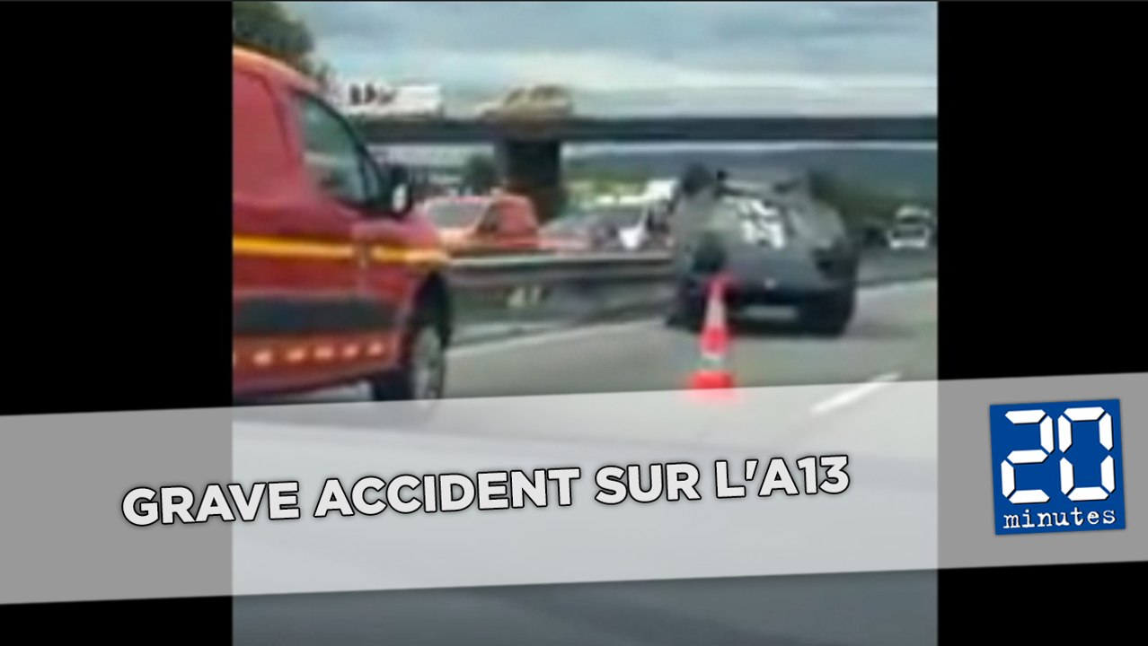 Grave accident sur l'A13