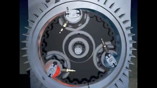 A totally concentric rotary engine