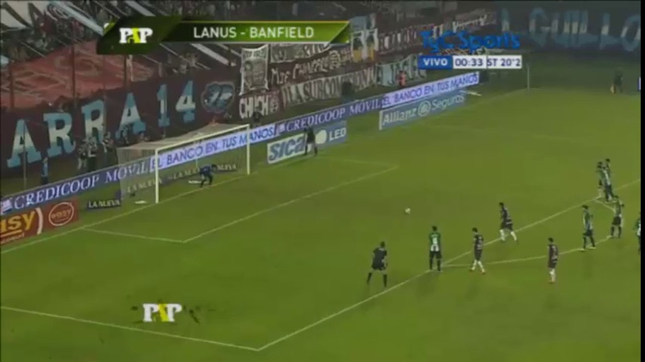 Lanús 2 - Banfield 0 (Resumen de Paso a Paso)