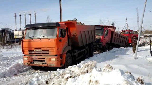 Камаз порвал