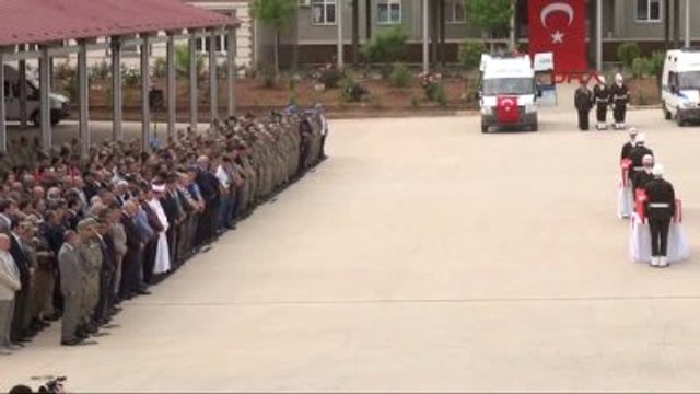 Mardin - Nusaybin'de Şehit Olan 2 Asker İçin Mardin'de Tören Düzenlendi