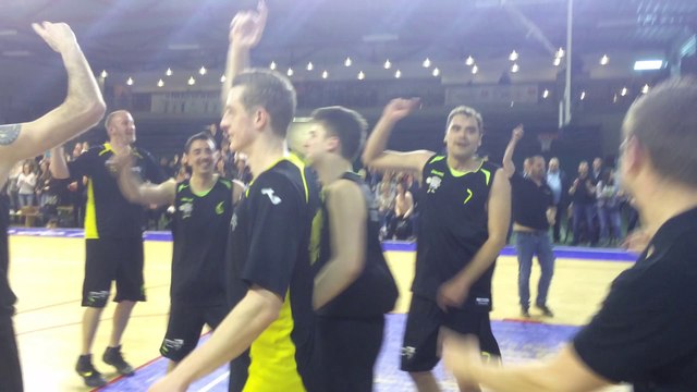 Le match et la soirée d'adieu des joueurs de l'Union Huy Basket