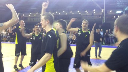 Le match et la soirée d'adieu des joueurs de l'Union Huy Basket