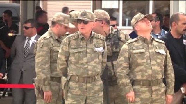 Şehit Uzman Çavuş Süleyman Kul ve Mevlüt Çetinkaya İçin Tören Düzenlendi (1) - Mardin