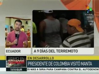 Nueva cifra de heridos por el terremoto de Ecuador