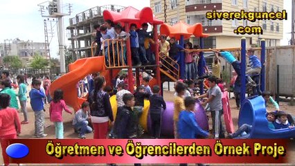 Siverek'te Öğretmen ve Velilerden Örnek Proje