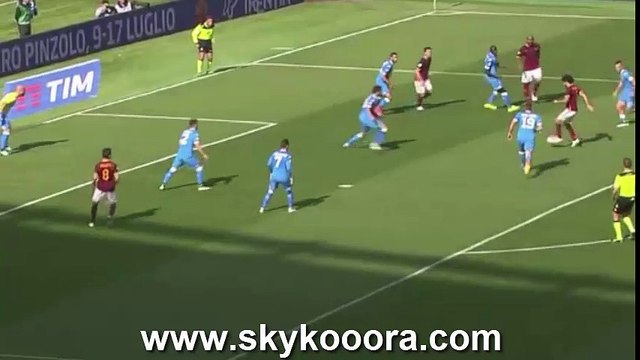 AS Roma vs SSC Napoli 1-0 - All Goals (25/4/2016)
