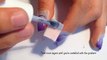 Nail Art Tutorial: Purple Gradient + Geometric 3D Boxes Design