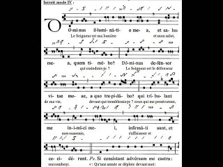 Introitus Dominus illuminatio, Dominica X T. p. A (10è dimanche du T. Ordinaire)