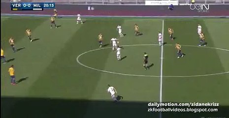 1-0 Half Time Highlights - Hellas Verona 0-1 AC Milan - 25.04.16
