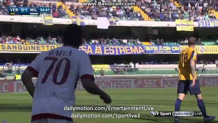 1st Half Goals - Verona 0-1 Milan Serie A
