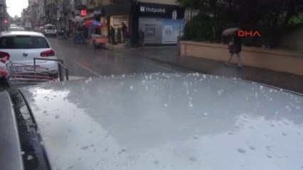 Edirne?de Dolu ve Yağmur Etkili Oldu