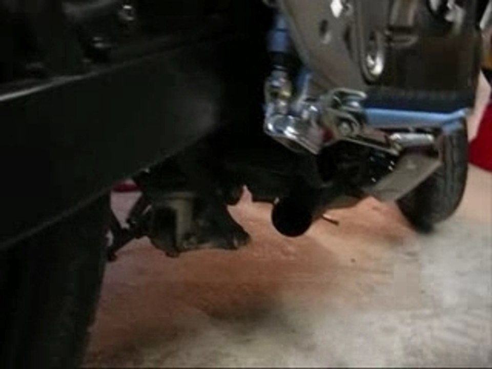 Z750 z 750 sans echappement