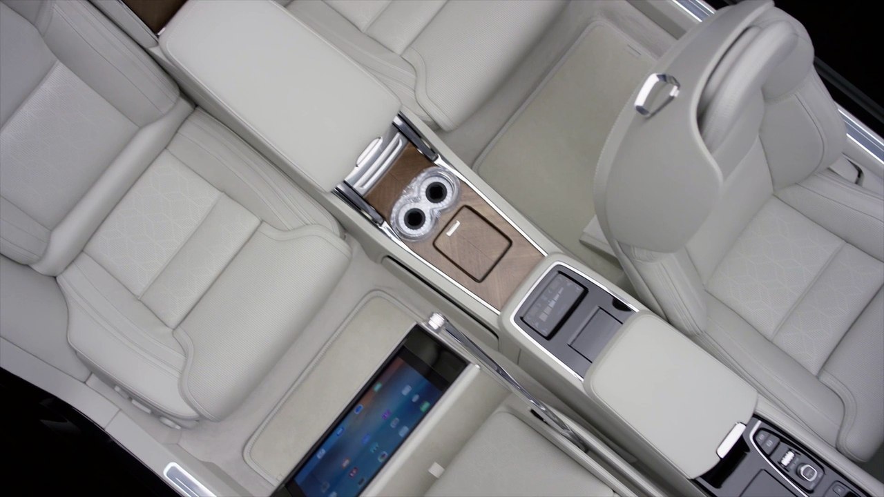 Volvo S90 Excellence Interior Concept animation