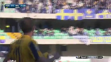 All  Goals HD - Verona 2-1 Ac Milan Serie A