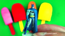 Play-Doh Ice Cream Popsicle Surprise Eggs Batman Disney Frozen Hello Kitty Thomas the Tank