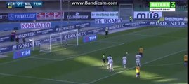 Pazzini GOAAAL - ChievoVerona 1-1 Ac Milan 25-04-2016