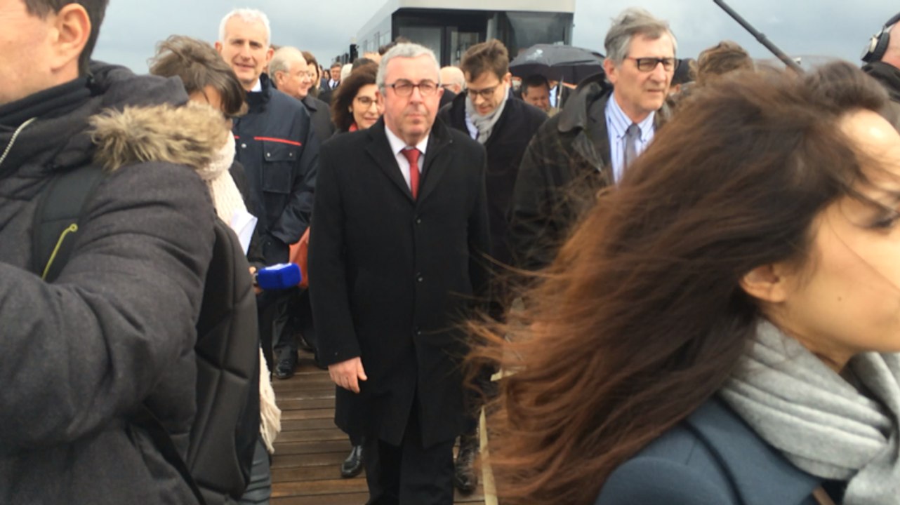 Le premier ministre au Mont-Saint-Michel