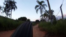 Soul, aro 29, 24 v, pedalando com os 32 bikers, rumo ass trilhas da Cachoeira do Triângulo, Taubaté, Tremembé, SP, Brasil, 2016, 44 km, Marcelo Ambrogi