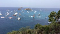 arrivee de Gedimat a AG2R 2016 port de gustavia saint barthelemy