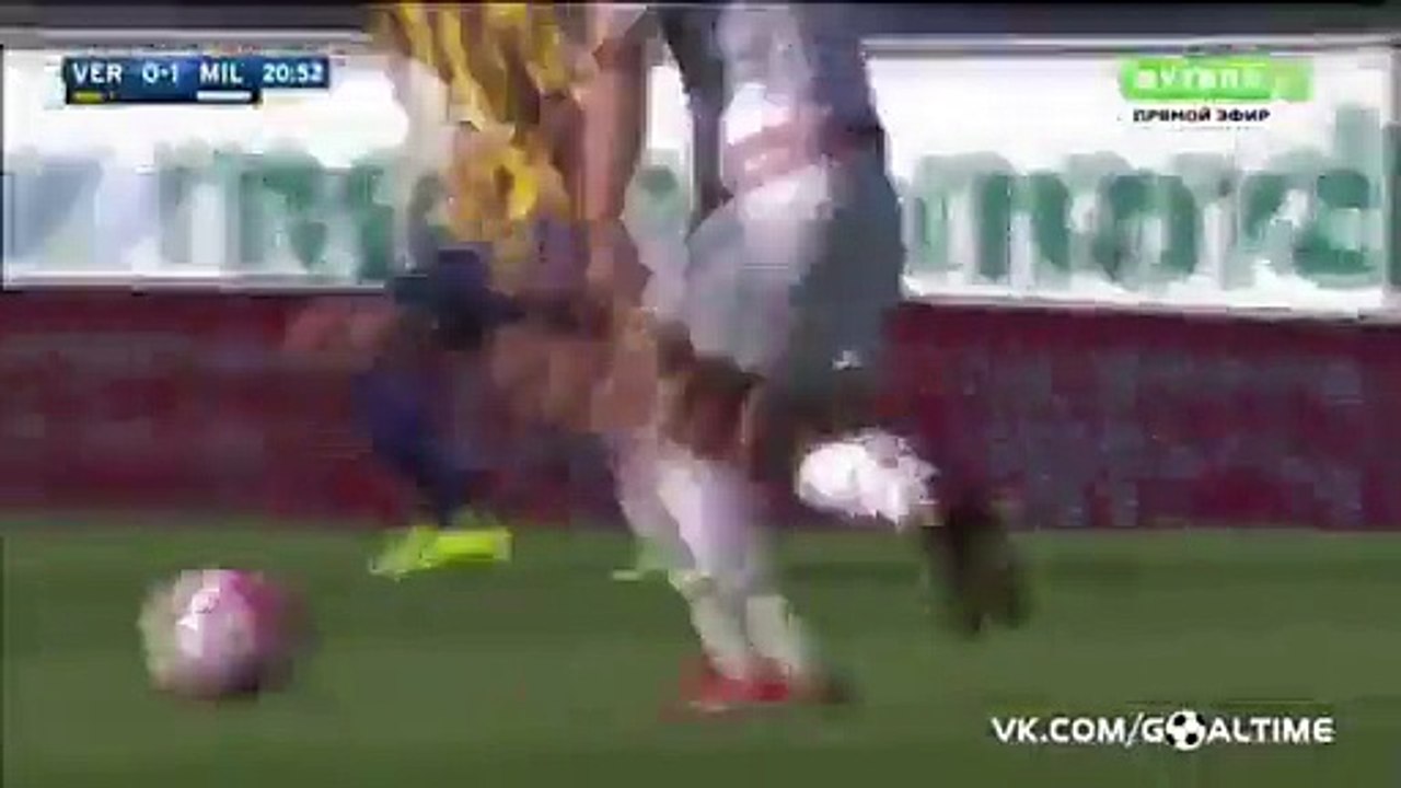 Verona 2-1 Milan - Serie A 25.04.2016 HD