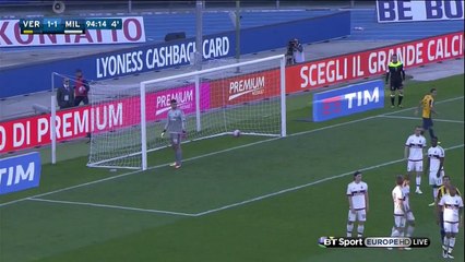 Luca Siligardi Goal HD - Verona 2-1 Milan - 25-04-2016