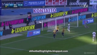 All Goals HD - Verona 2-1 AC Milan 25.04.2016 HD