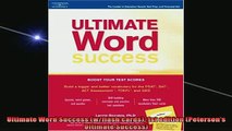 READ book  Ultimate Word Success wflash cards 1st edition Petersons Ultimate Success Full EBook