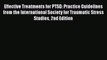 Book Effective Treatments for PTSD: Practice Guidelines from the International Society for