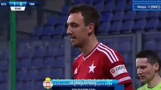 1-0 Denis Popovic Goal - Wisla Krakow 1-0 Termalica 25.04.2016