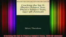 READ book  Cracking the SAT II Physics Subject Tests 1998 ED Annual Full Free