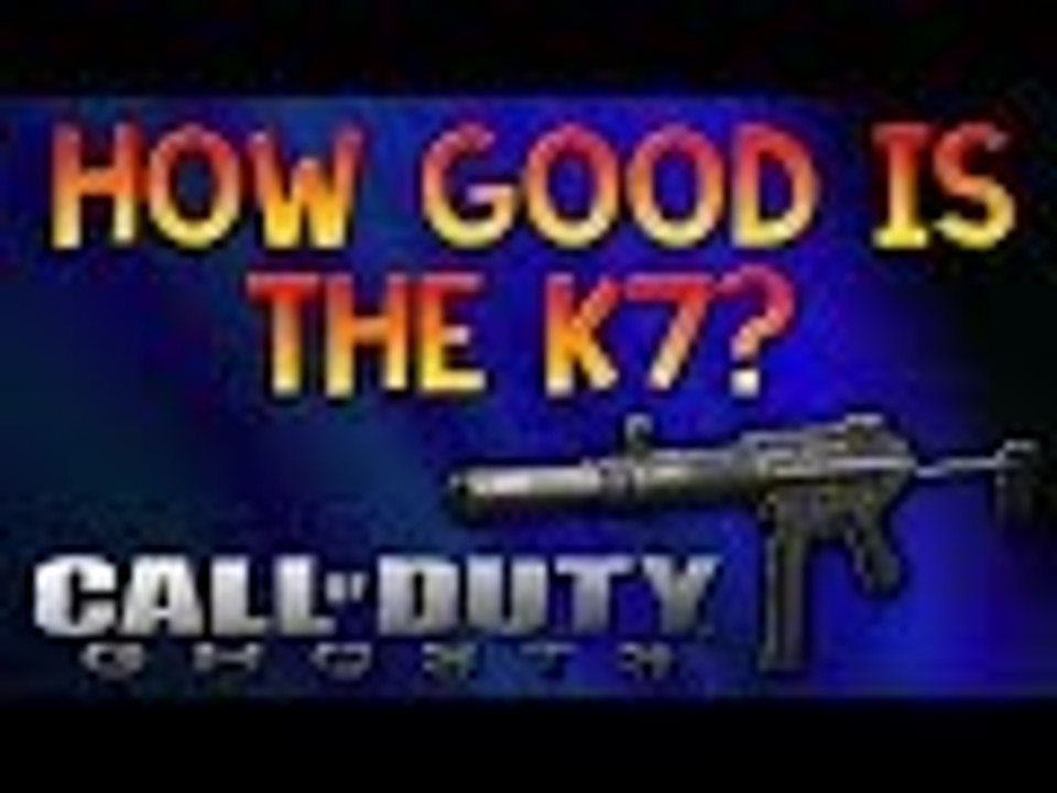 Trying Out The K7! (Ghosts Gameplay/Commentary)