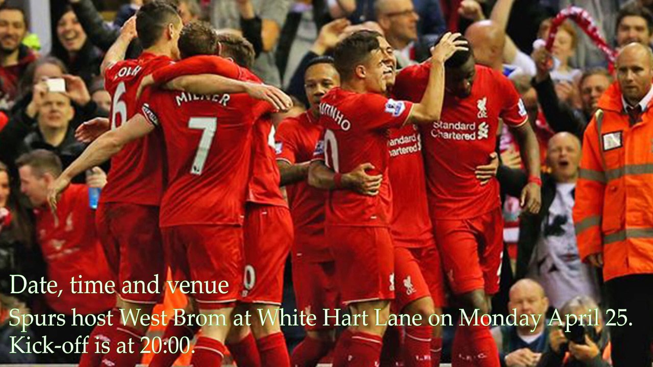 Tottenham v West Bromwich Albion match preview April 25 2016