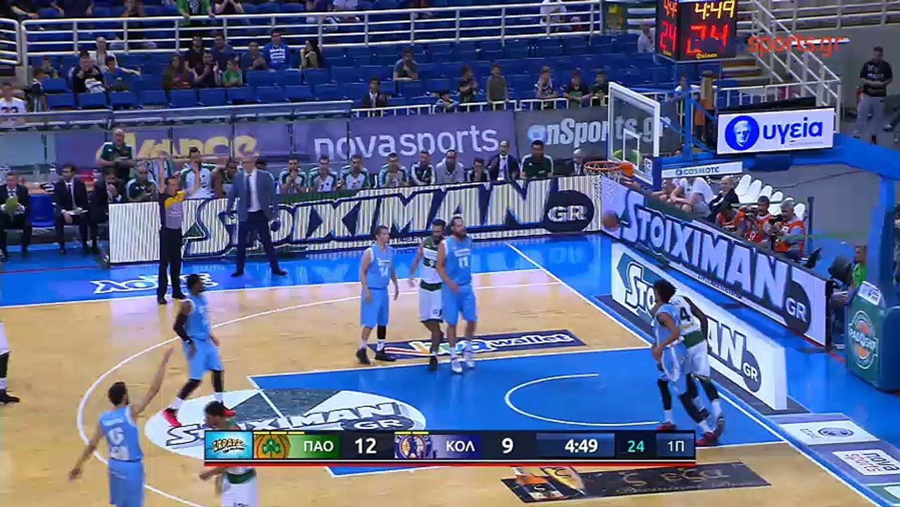 Panathinaikos-Kolossos 91-63 HL