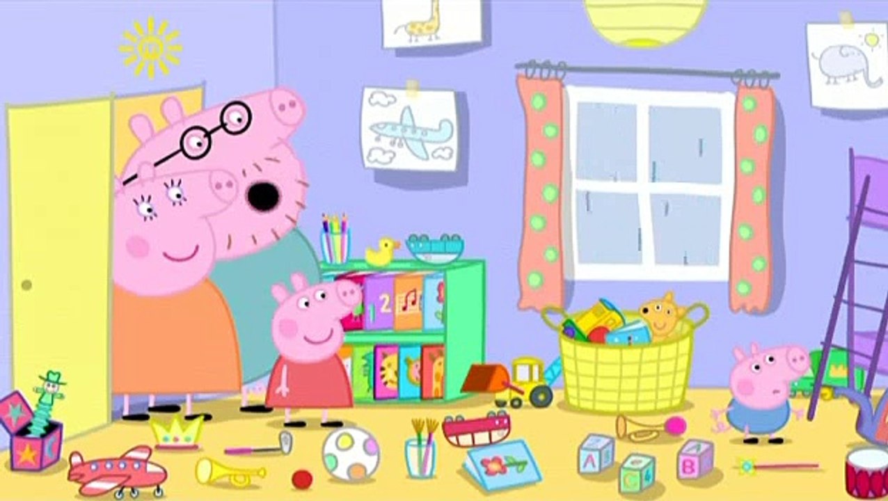 Peppa Pig s04e09 The Rainy Day Game Full Episodes 2016