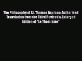 Book The Philosophy of St. Thomas Aquinas: Authorised Translation from the Third Revised &