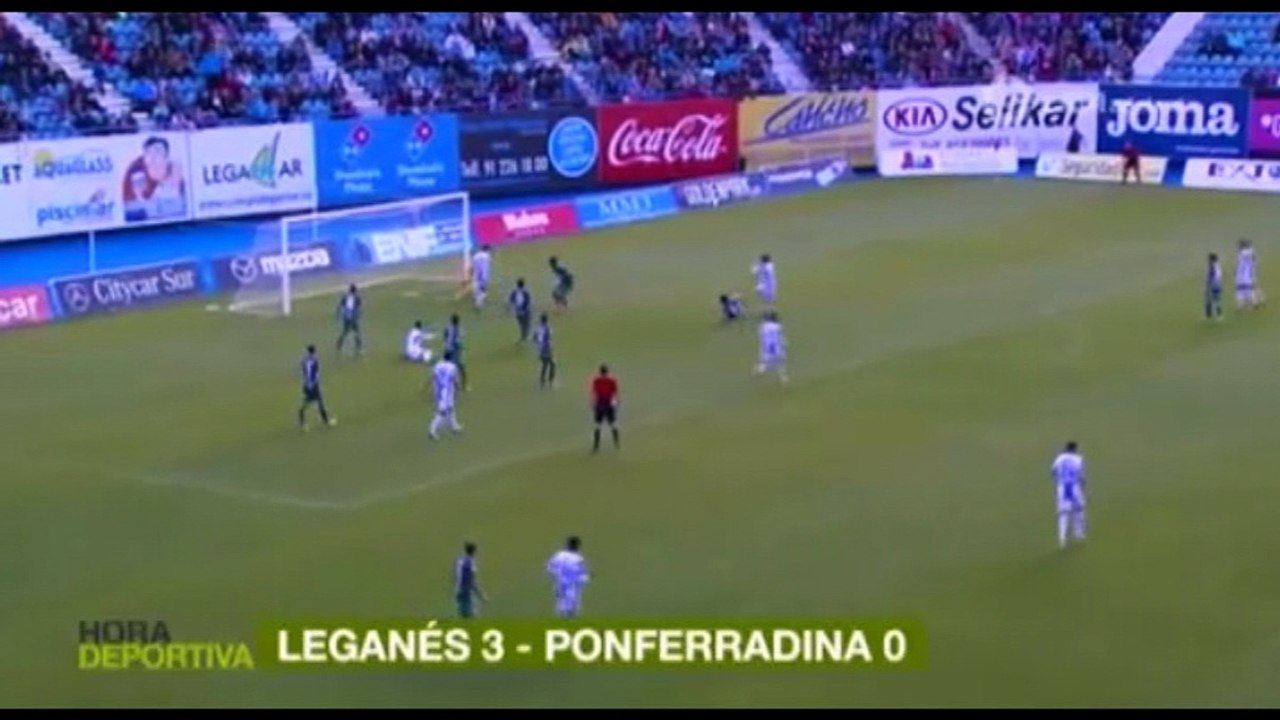 C.D. LEGANÉS 3, S.D. PONFERRADINA 0