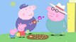 Peppa Pig. Peppa and Georges Garden. Mummy Pig and Daddy Pig and George Pig