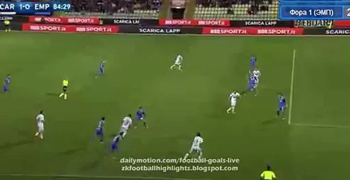 All Goals & Highlights HD | Carpi 1:0 Empoli - Serie A 25.04.2016 Hd