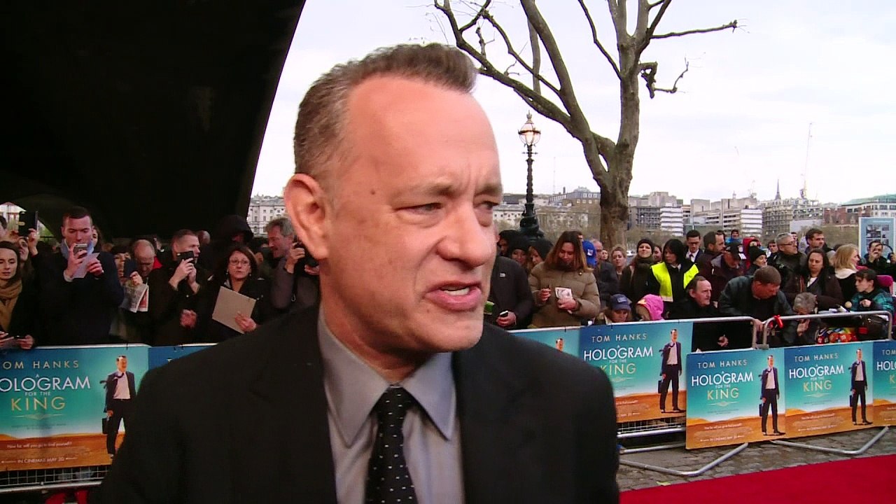 Tom Hanks wants a knighthood from The Queen!