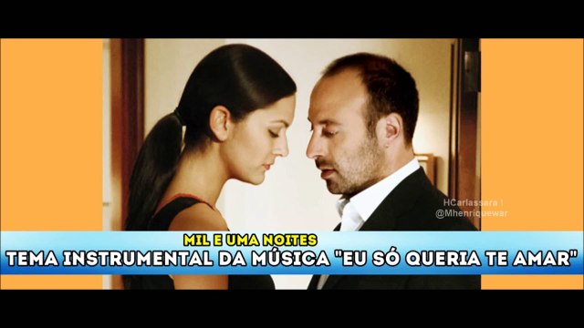 Tema Instrumental da novela Mil e Uma Noites | Laís - Eu Só Queria Te Amar