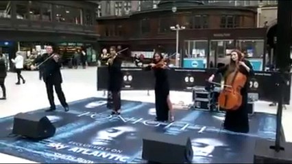 Game Of Thrones Theme Getting Played In Glasgow Scotland
