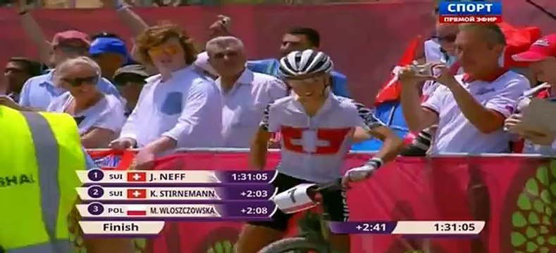 Первые европейские игры в Баку 2015 Кросс-кантри Женщиным 54