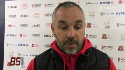 Luçon vs Colmar (5-2) : Interview de Frédéric Reculeau