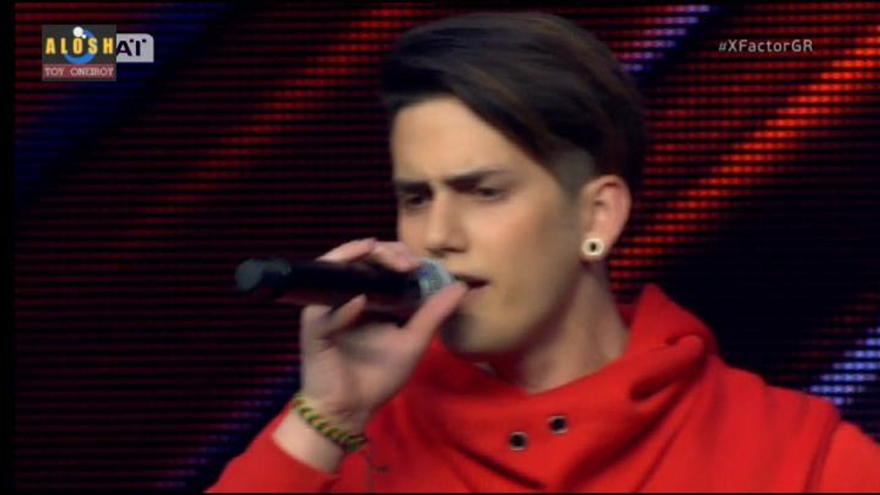 The X Factor greece 2016 - Τασος Γλιατας [Closer to the edge - 30 Seconds To Mars]..25/4/2016