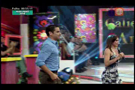 Miguel, Laly Goyzueta y Nicolas Galindo en el Reventonazo